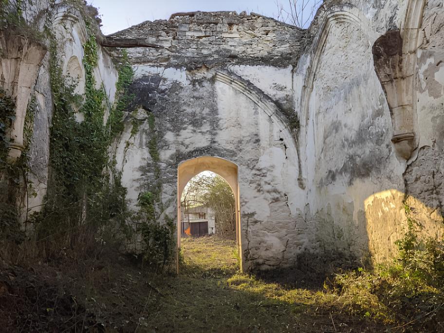 Domaine de Marcillac (46) Chapelle - vue intérieure