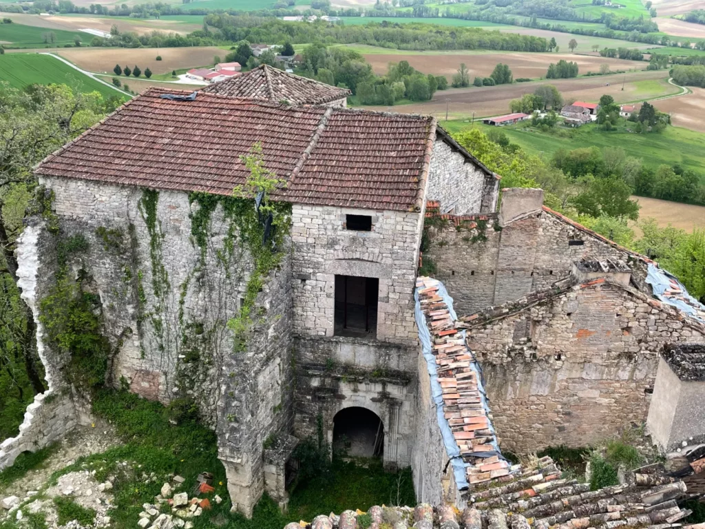 Domaine de Marcillac (46) Château : désordres