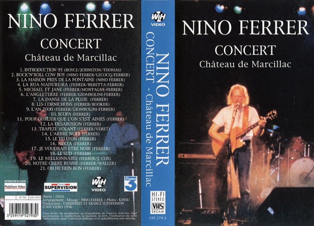 Domaine castra de Marcillac (46) Festival de musique du Quercy Blanc - Nino Ferrer